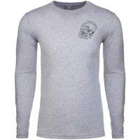 Men’s Skull Long Sleeve Crewneck - Leave Your Legacy Clothing