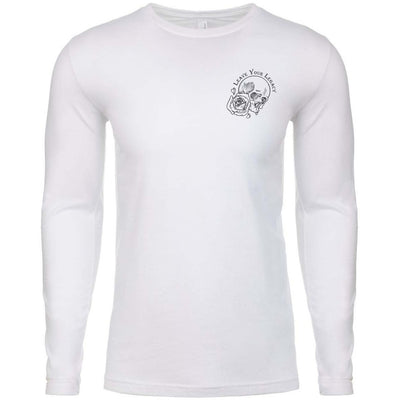 Men’s Skull Long Sleeve Crewneck - Leave Your Legacy Clothing