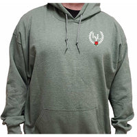 Men's Wreath Work Wear Hoodie - Leave Your Legacy Clothing