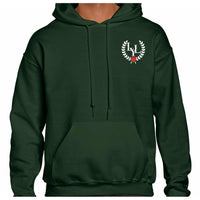 Men's Wreath Work Wear Hoodie - Leave Your Legacy Clothing