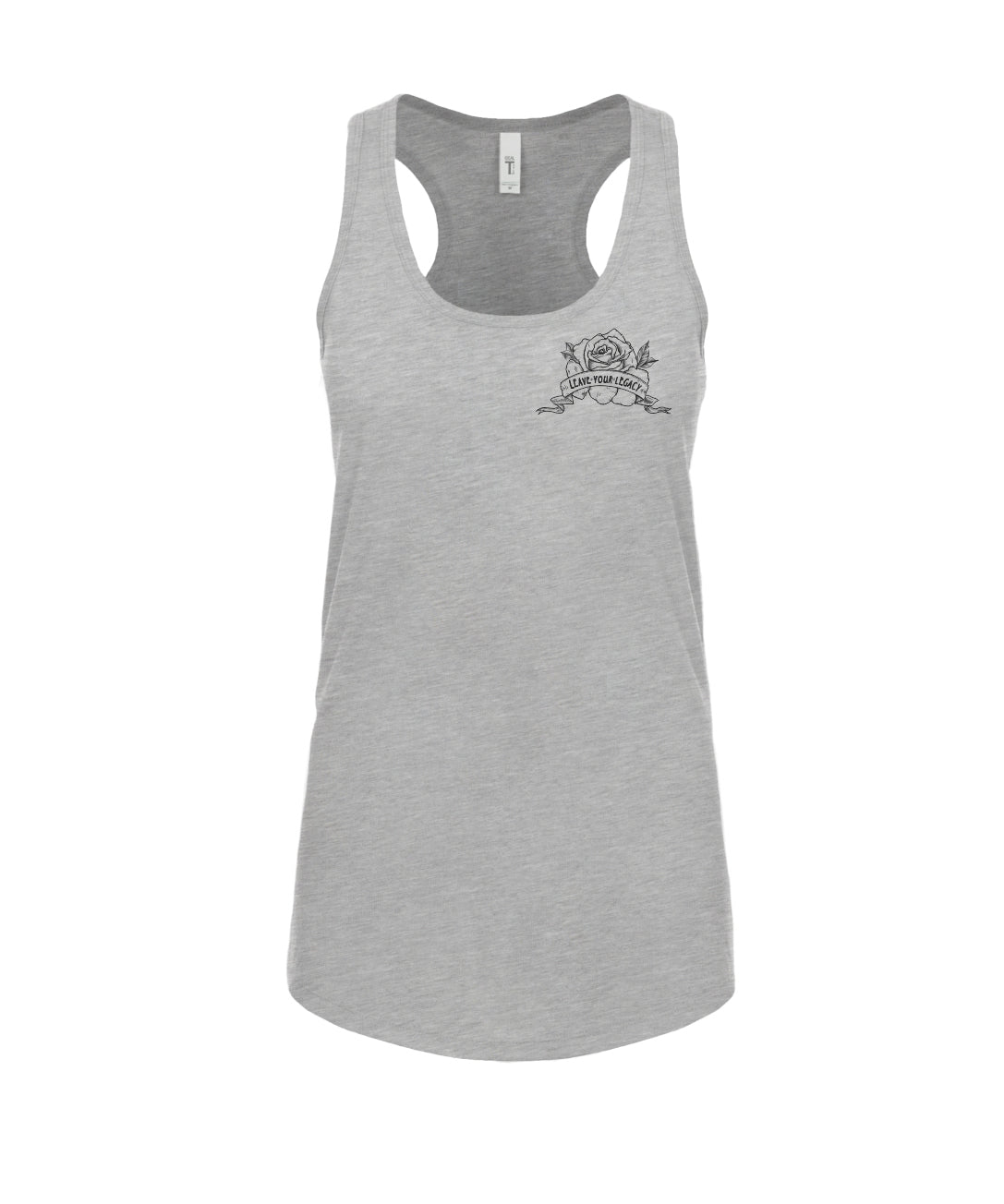 Rose Minimalist Tank - Leave Your Legacy Clothing